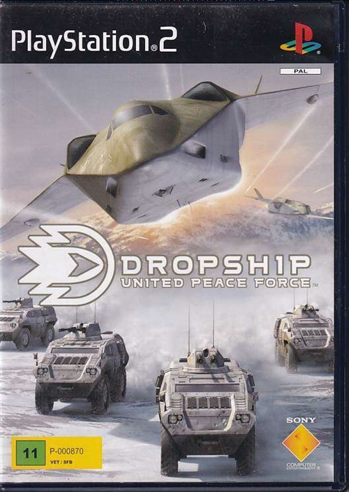 Dropship United Peace Force - PS2 (B Grade) (Genbrug)